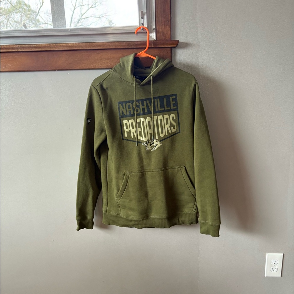 Nashville Predators Green Hoodie